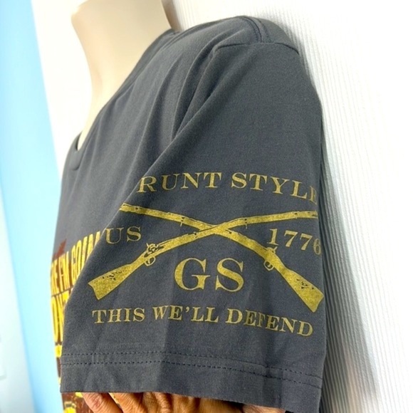 Grunt Style - Where I’m Going I Don’t Need Roads Or Doors Gray T Shirt Large - Picture 7 of 11